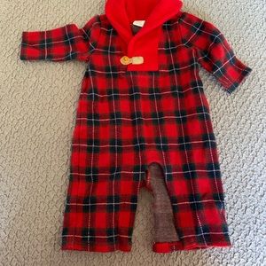 Janie and Jack Boys Holiday Romper -EUC 0-3 months